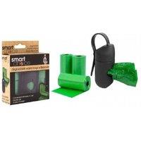 Eco-Friendly Poop Bag Dispenser & 5 Pack Degradable Bags