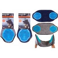 Dog Grooming Microfibre Glove Towel - Double-Sided, Hair-Removing, Machine Washable