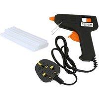 Mini Hot Melt Glue Gun - Durable Plastic, 10W Precision Tool for Baking & Cake Decorating