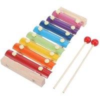 Festive Wooden Xylophone Musical Instrument
