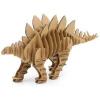 Enchanting 3D Dinosaur Skeleton Card