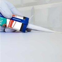 UniBond Waterproof White Grout Cartridge - Professional Finish
