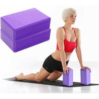 Ultimate Fitness Yoga Brick - EVA Foam Support Block for Flexibility, Balance & Strength