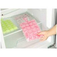 Ultimate LDPE Ice Cube Bags - 12 Pack, 28-Cube Capacity, Flexible & Durable