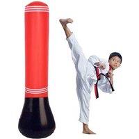 Dynamic Inflatable Punching Tower - Durable PVC, Space-Saving, 150cm Height, Home Gym Equipment