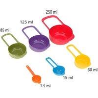 Vibrant 6-Piece Measuring Spoon Set