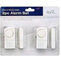 2-Piece Wireless Door & Window Alarm System - Loud 100dB Sensor Kit for Home Security