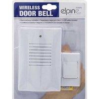 Wireless Doorbell Chime Kit - 30m Range, 16 Melodies, Battery Powered