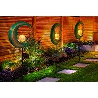 Led Solar Powered Lawn Stake Lamp - 4 Designs