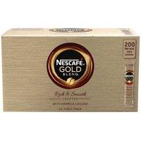Nescafe Gold Blend Instant Coffee - 200 Sachets