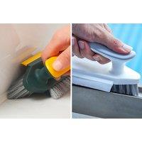 Multifunction Crevice Floor Brush - White & Green Options