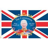 King Charles Union Jack Coronation Flag
