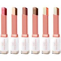 Glamza Two-Toned Cream Eyeshadow Stick - Long-Lasting, Smudge-Proof, 6 Vibrant Shades