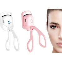 Heated Eyelash Curlers - Pink Or White