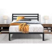 Metal Bed Frame With Optional Memory Foam Mattress