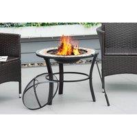 Mosaic Firepit Table