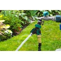 Two-Way Garden Hose Splitter