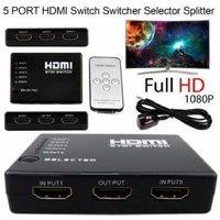 5 Port 1080P Video Hdmi Switch