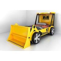 Kids Jcb Yellow Digger Bed