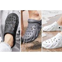 Rubber Cut-Out Sandals - 3 Colour & 5 Size Options