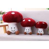 Plush Mushroom Pillow - 4 Size Options