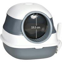 Hooded Cat Litter Box with High Sides - Portable, Odour Control, Easy Clean