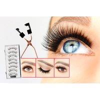 'No Glue' Magnetic Eyelashes - 5 Pairs!