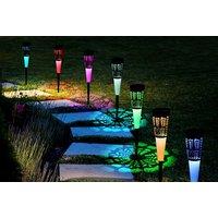 Solar Pathway Lights - 2 Lighting Modes!