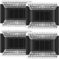 Solar Outdoor Wall Light Set - 4 Or 8 Set