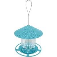 Plastic Bird Feeder - Navy, Grey Or Brown