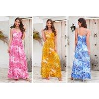 Women'S Summer Maxi Dress - 6 Colourful Prints!