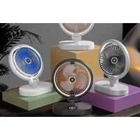 Mini Portable Led Fan - 4 Colours!