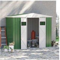 Outsunny Metal Garden Storage Shed