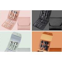12-In-1 Nail Clipper Manicure Set - Green, Coffee, Black, Or Pink