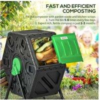 Outsunny 65L Garden Compost Bin