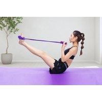 Full Body Resistance Bands Set With Handles - Purple