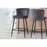 Velvet Bar Stool - 4 Colours