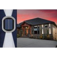 Geometric Outdoor Solar Powered Led Deck Light - 4 Styles And 3 Pack Options