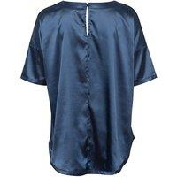 Green Women's Lightweight Satin Summer Pyjama Set - Breathable Two Piece Loungewear in 4 Colours & UK Sizes