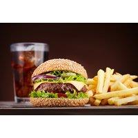 Burger, Chips & Drinks For 2 - Futurist Bar & Grill, Birmingham