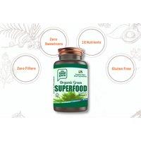 45-Day Supply Complete Organic Green Superfood Capsules