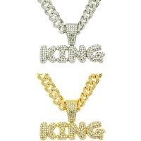 King Pendant Chain - Gold or Silver