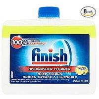 Finish Lemon Dishwashing Machine Cleaner- 8 Or 16 Packs