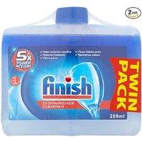 Finish Dual Action Dishwasher Cleaner 250 Ml- 4 Or 8 Packs