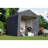 Heavy Duty Pe Cover Garden Shed - 4 Sizes - Grey