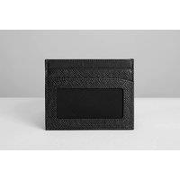 Unisex Gino Ferrari Leather Card Holder - Black And Brown!