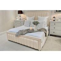 Grey Or Cream Dior Bed With Mattress Option - 4 Sizes!
