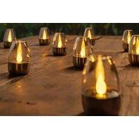 3 Luxury Solar Outdoor Candles