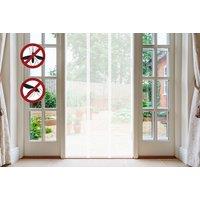Mesh Insect Net Curtain - Three Pack! - White