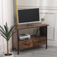 Space-Saving Corner TV Unit